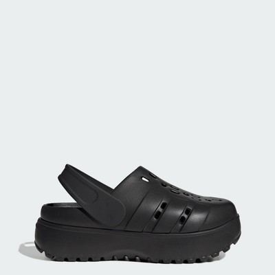 adidas Bơi lội & Phong cách sống Dép đế cao Adilette Nữ Đen JP9577
