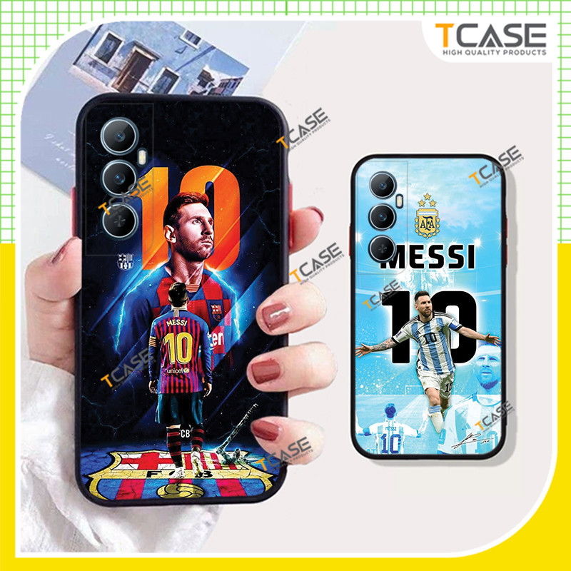 Ốp lưng Realme C65, Realme C65s in hình MESSI - Tcase