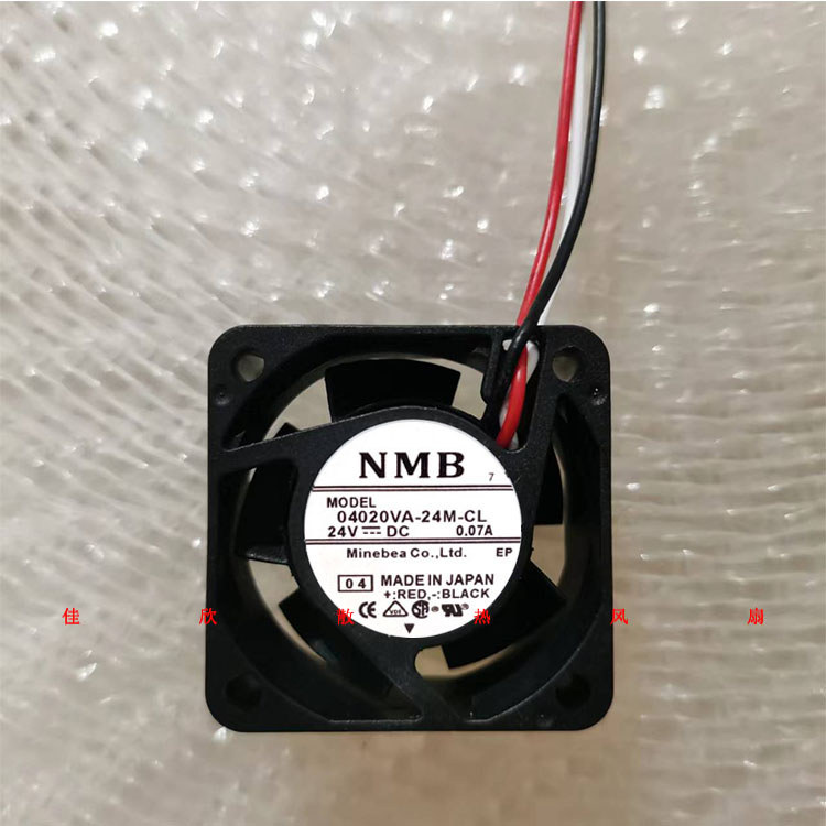 Quạt biến tần hệ thống Fanaco NMB 04020VA-24M-CL 24V 0,07 A 4020 4cm