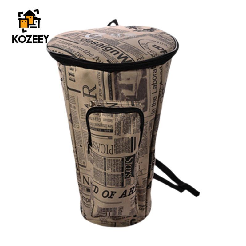 Túi Trống Djembe 10 Inch Di Động Vai Vải Châu Phi Trống Gig Mang Theo Dành Cho Người Hâm Mộ Âm Nhạc