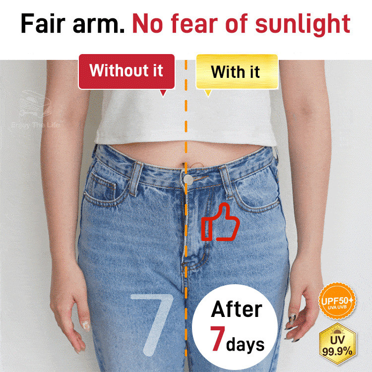 【UV Protection】[Conforto Elegante] Lace Design/Sun Protection Sleeves/Women's Summer Arm Covers