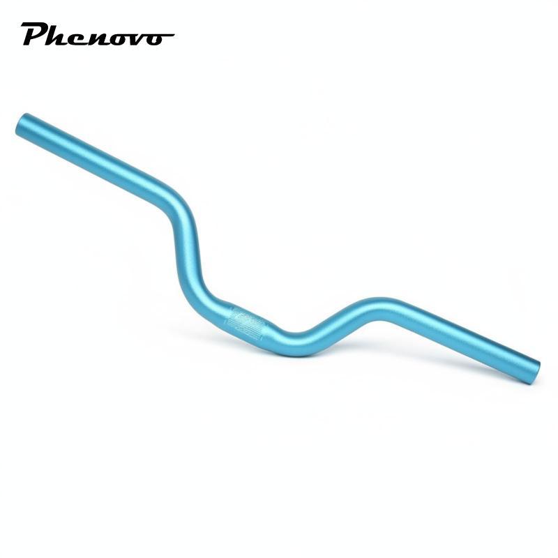 Tay lái xe đạp bằng nhôm AL6061 Tay lái Swept Bạc xử lý nhiệt 30H