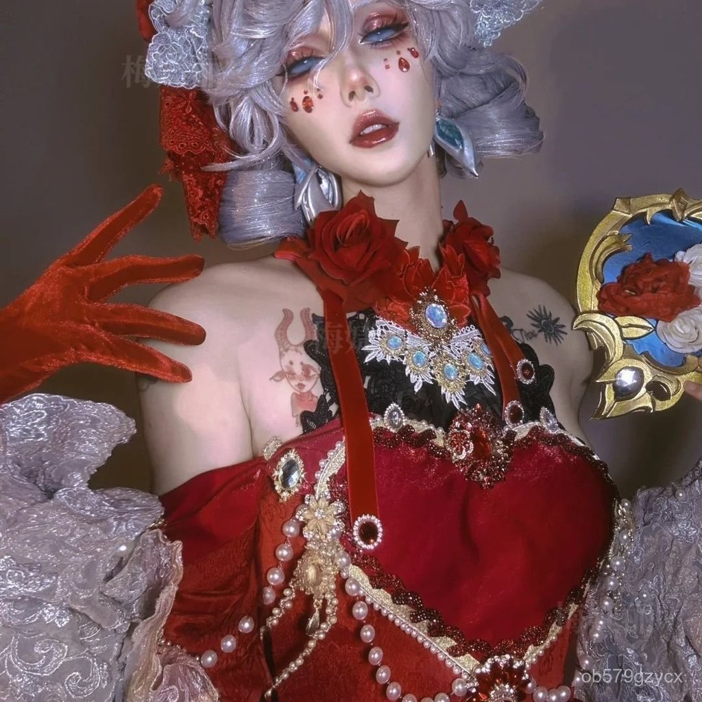 Váy Cosplay Blood Queen Identity V skin Phòng mẫu vật thời trang nữ anime