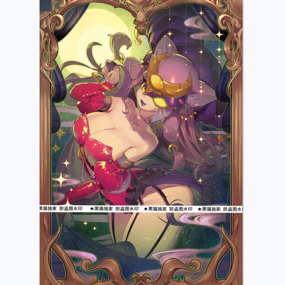 [Thẻ Mèo Đen] Yu-Gi-Oh-Sister Set-Moonlight Dance Chanel Card Set Độc quyền