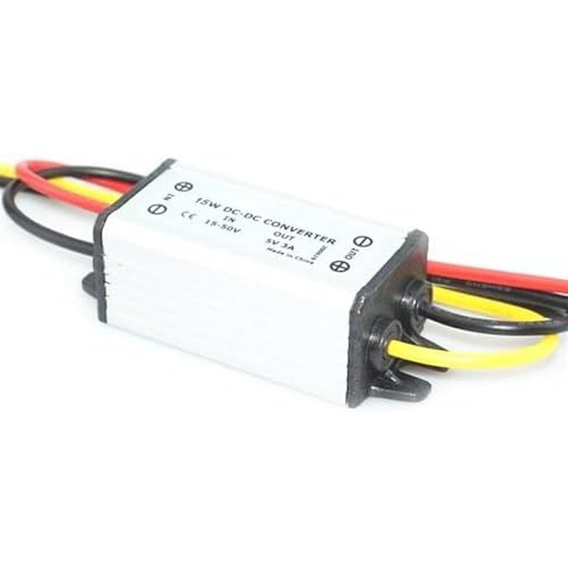 Bộ chuyển đổi nguồn điện 60V 48V 36V 24V 12V sang 5V 3A 10-80 Volt sang 5 Volt 15W Bước xuống 12V 24