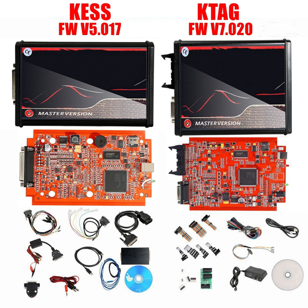  Không giới hạn KTAG V7.020 4 LED 2.25 KESS V5.017 Không có mã thông báo 2.80 Bộ điều chỉnh OBD2 Khu