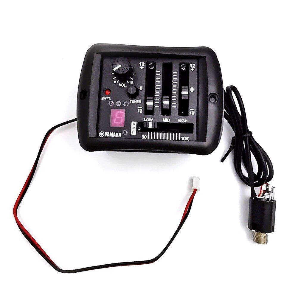 Cổ Điển YAMAHA 4-Bands Acoustic Guitar Preamp EQ Equalizer Piezo Pickup Với Tuner Pickup Phụ Kiện Đà