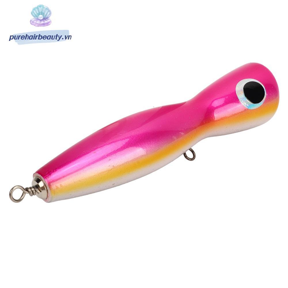 Mồi Popper Mồi, Nổi 18cm 120g Mồi Câu Cá Popper, Bền Kích Thước Lớn Phản Quang Basswood Nước Popper 