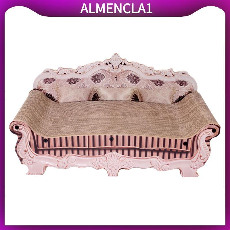 Tông sóng Cat Scratcher Couch Bed Luxury Pet Cat Lounge 50x24x24cm