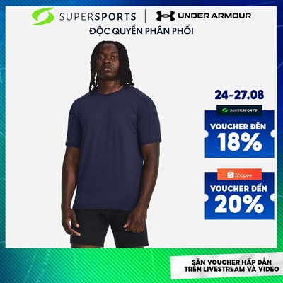 Áo Thun Nam Under Armour Meridian - Xanh Navy - 1379670-410