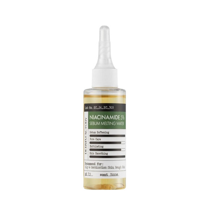 DERMAFACTORY Niacinamide 5% Sebum Melting Water 80ml
