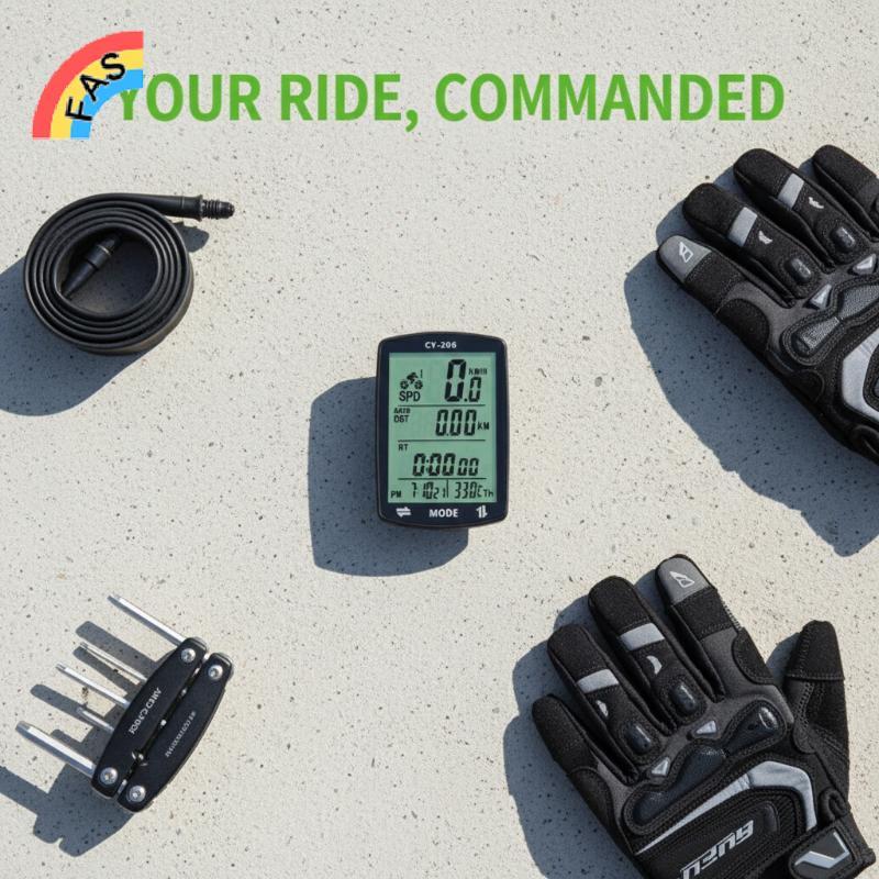 [FAS] GPS Xe Đạp Đồng Hồ Tốc Độ Xe Đạp Xe Đạp GPS Đồng Hồ Tốc Độ Chống Nước 2.4 Inch Xe Đạp Đồng Hồ 