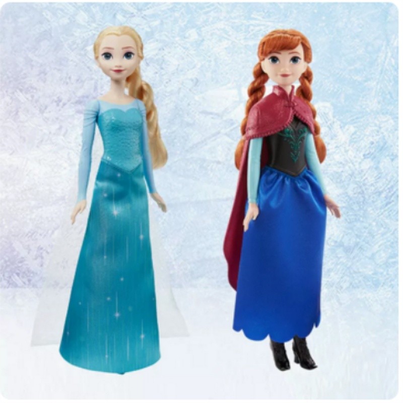 [Barbie] Ice Snow Heart Enjoy Styling Series Elsa Anna Girl Play House Đồ chơi Quà tặng