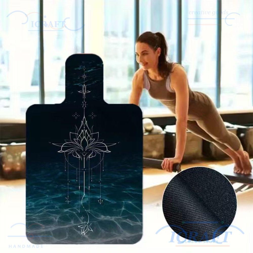 Thảm Pilates CRAFTMX, Thảm cải cách Pilates siêu mỏng thấm hút, Máy cải cách Pilates lông cừu chống 