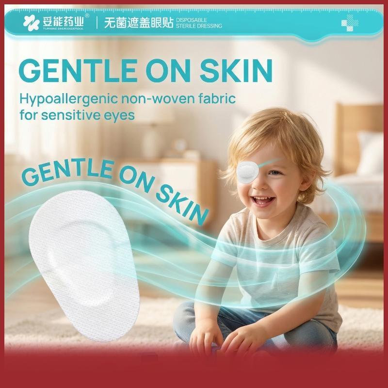 Cod 20pcs vô trùng y tế mắt các bản vá lỗi cho post-op ánh sáng chặn & bảo vệ