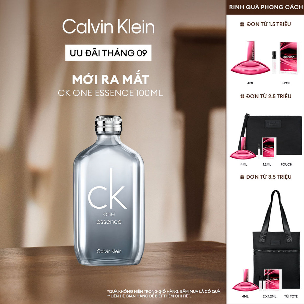 Nước hoa Nam Nữ Calvin Klein CK One Essence 100ml