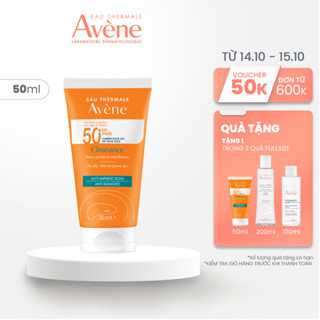 [Date 02.2026] Kem chống nắng Avène CLEANANCE SPF50+ cho da dầu mụn, chống tia UVA/UVB & ánh sáng xanh 50ml