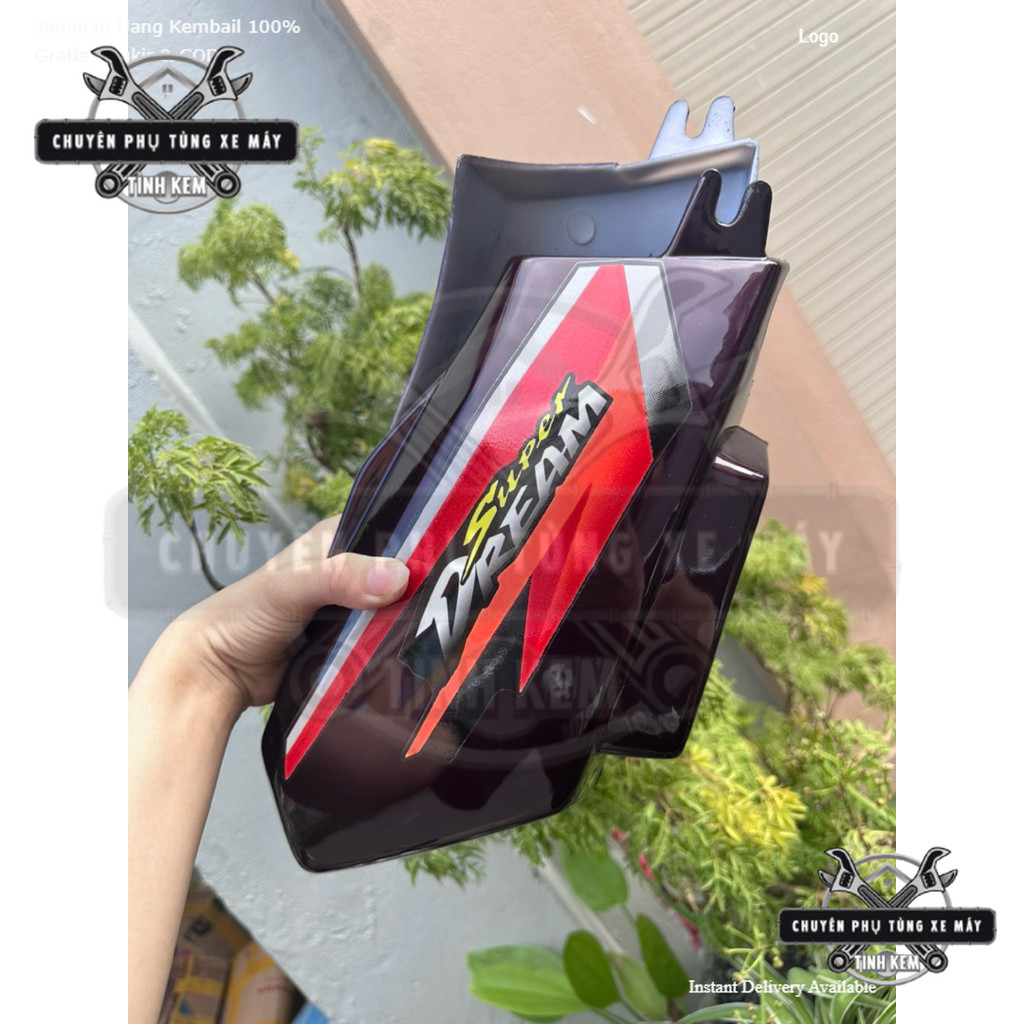 Đôi cốp sẵn tem super dream đời 2002 nhựa NS ABS