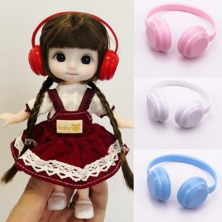  Nhà Búp Bê Mới Cho 16CM BJD Phụ Kiện Búp Bê Tai Nghe Mini DIY Trang Điểm Đồ Chơi 