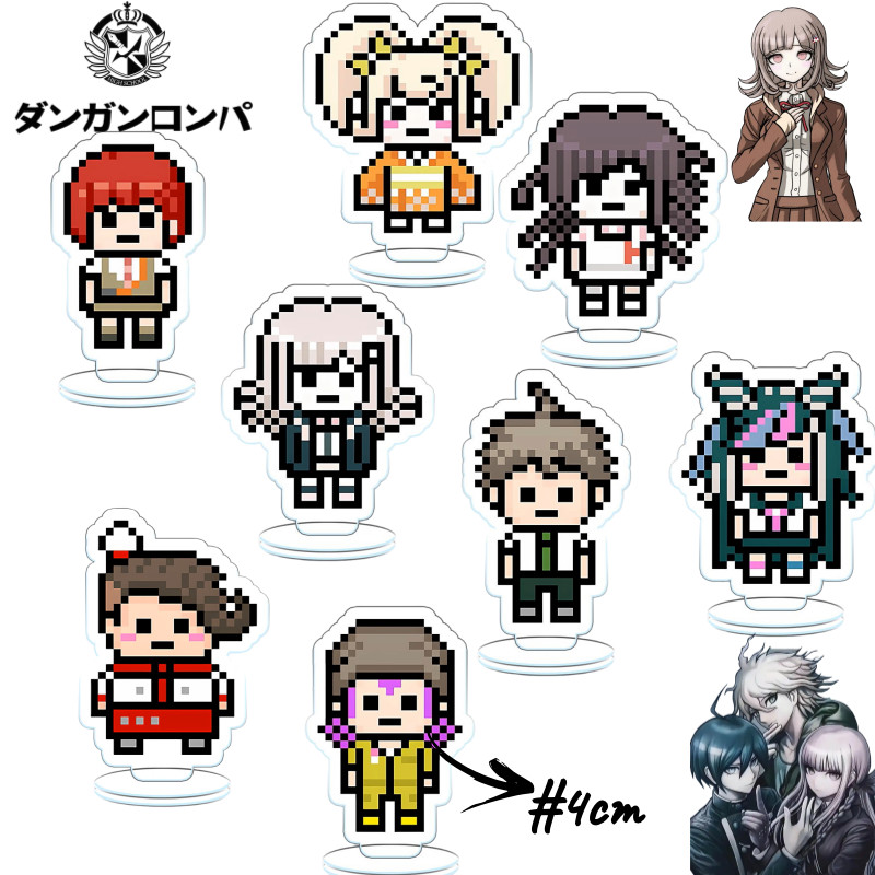 New Danganronpa Nanami Chiaki Komaeda Nagito Hinata cartoon pattern acrylic stand perso DECOR SHOP