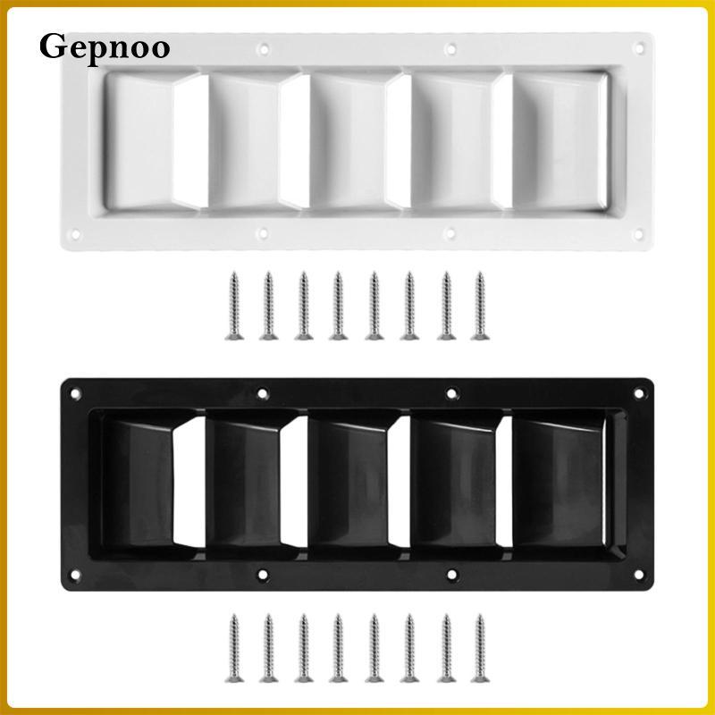 RV Air Vent Louver Phụ kiện thông gió, Cửa thoát thông gió biển nhẹ hình chữ nhật cho RV