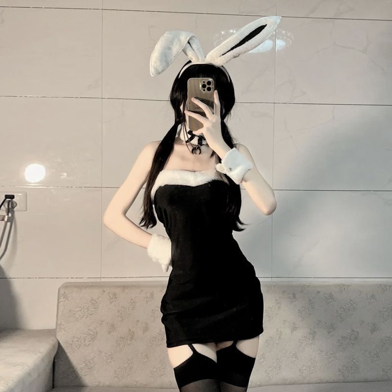 Quần lót Domila Bunny kiểu Pháp, form slimfit ôm body, họa tiết cute cho nữ