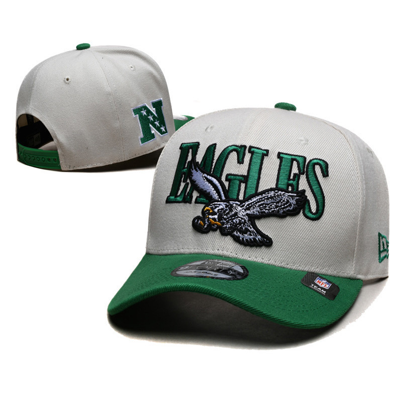 Philadelphia Eagles 9Forty Mũ Bóng Chày Trắng Snapback