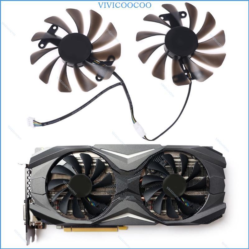 Quạt làm mát Card đồ họa VIVI 95mm cho ZOTAC GTX 1070 1080 1070Ti 1080Ti Phiên bản AMP