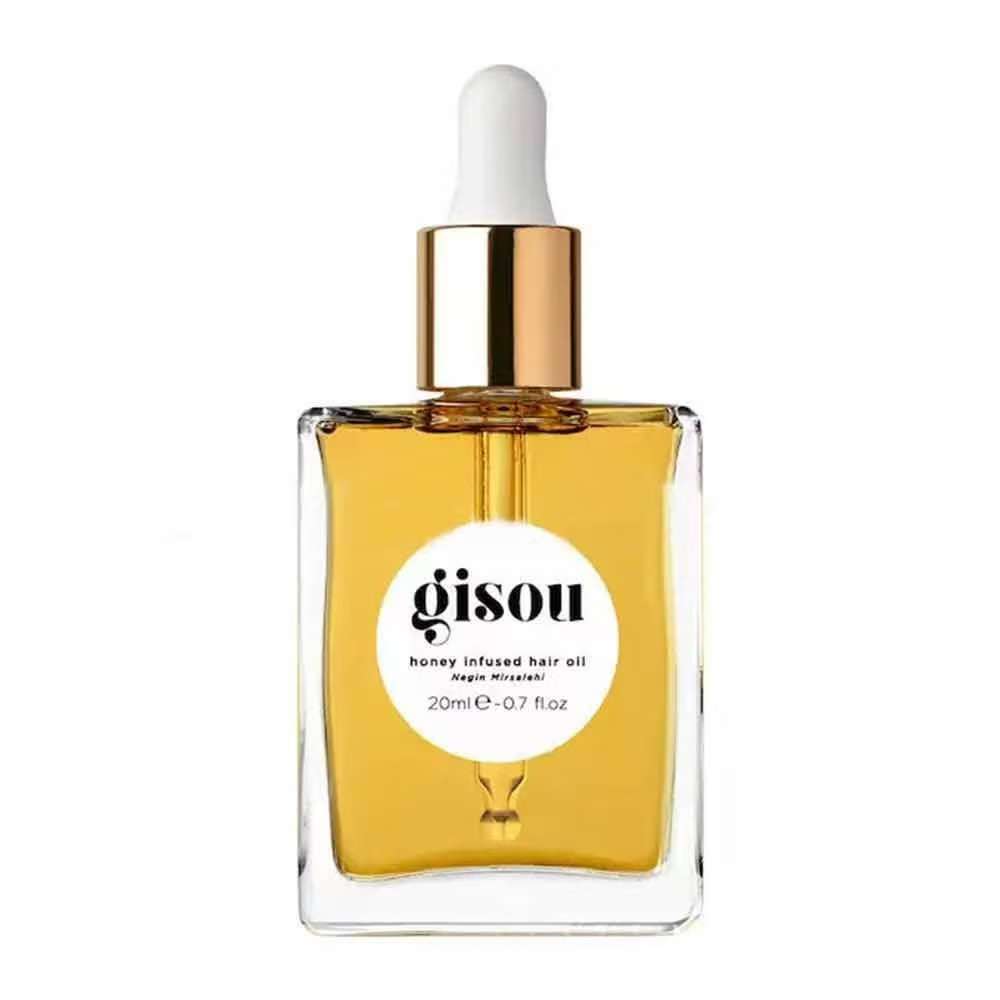 Gisou Mật Ong Tóc Tinh Dầu Làm Mới Không Greasy Nuôi Dưỡng Tóc Bóng Dưỡng Ẩm 20ml