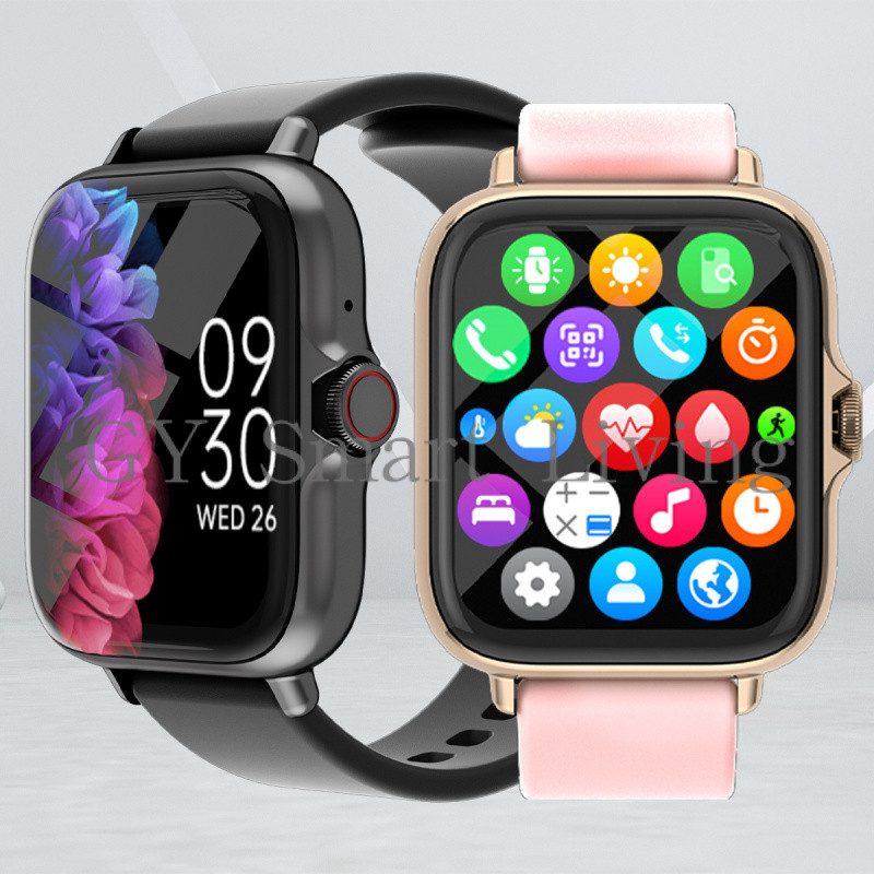 Đồng hồ thông minh Cuộc gọi Bluetooth Đa chức năng Giấc ngủ Huyết áp Bài tập IP67 Bơi lội chống nước