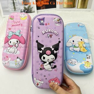  Hộp Đựng Bút Cho Bé Chống Thấm Nước Kuromi  Melody Cinamorol - bancathegioi8386 