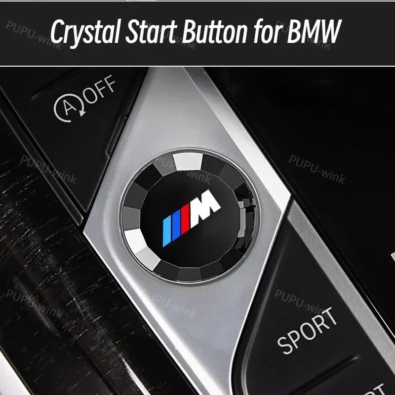 Nút khởi động pha lê cho BMW 1 2 3 4 Series G20 F40 F44 X3 G01 X4 G02 G06 G07 M3 G80 M4 G82 Z4 I4 Nú