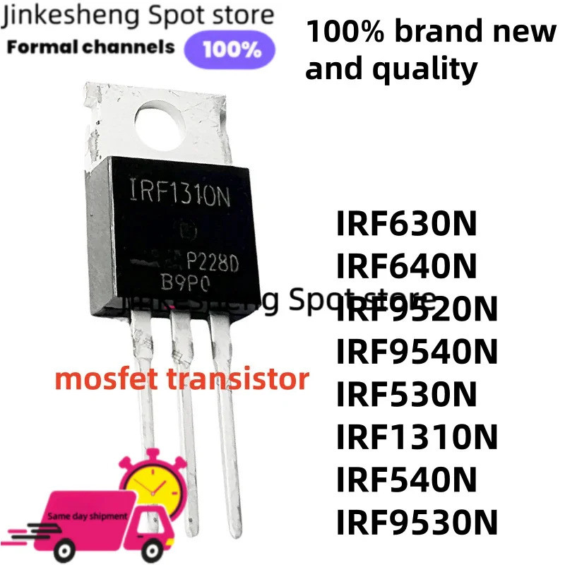 5 CHIẾC IRF9540N IRF540N IRF1310N IRF640N TO-220 IRF9530N IRF630N IRF9520N IRF530N mosfet bán buôn
