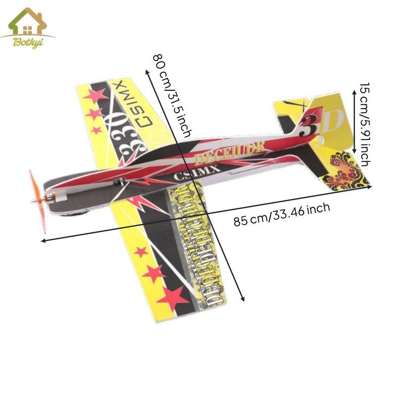 Máy bay RC điện Bothyi, F3P 330 Đóng thế, Lõi xốp, Cánh cố định, Chống va đập, Lắp ráp DIY