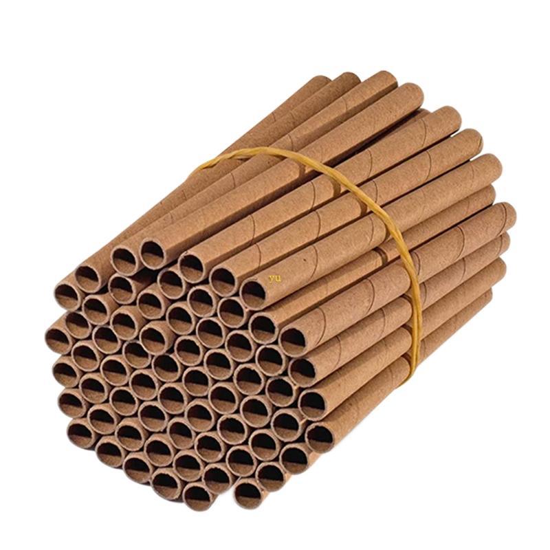 Yu 50 Chiếc Bee Hotel Và Mason Bee House Thay Thế Refill Ống Chèn Bền