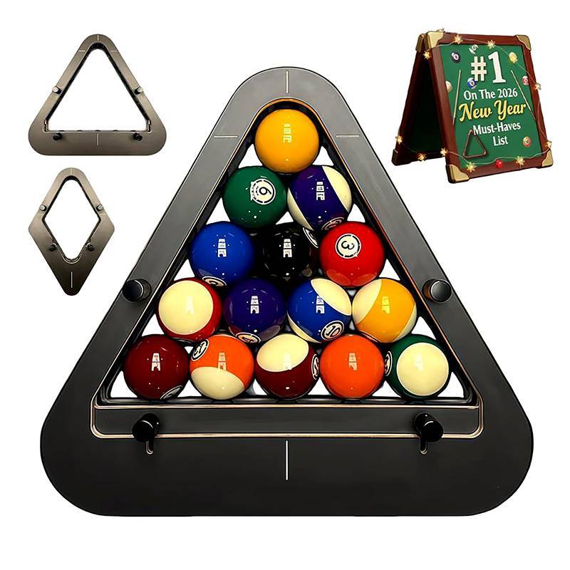 Sun Professional Pool Ball Ra Có Thể Điều Chỉnh 8 9 Bóng Tam Giác Cho Giải Đấu Chơi Phụ Kiện Bi-a Hạ
