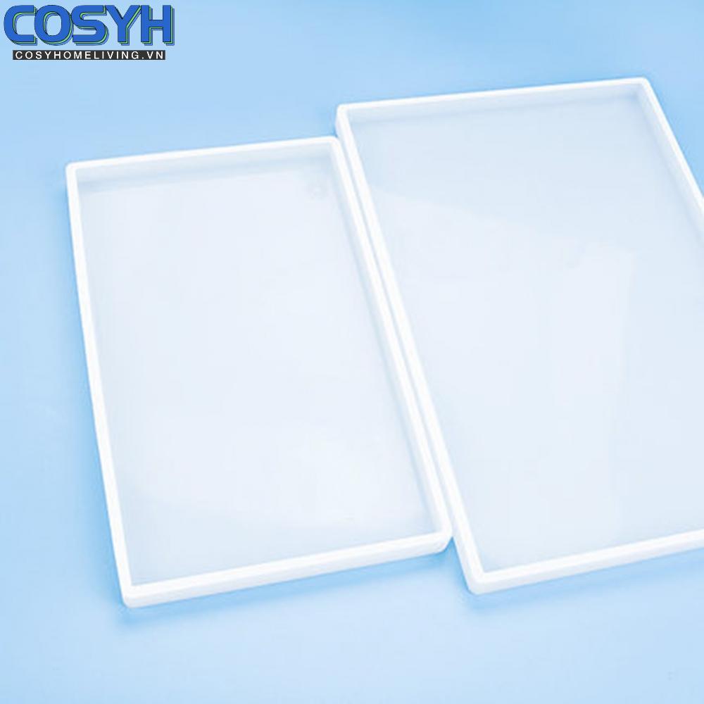 <cosyh>Silicone Mold Flexible Jewelry Making Mold Rectangle Silicone Mould Brand new