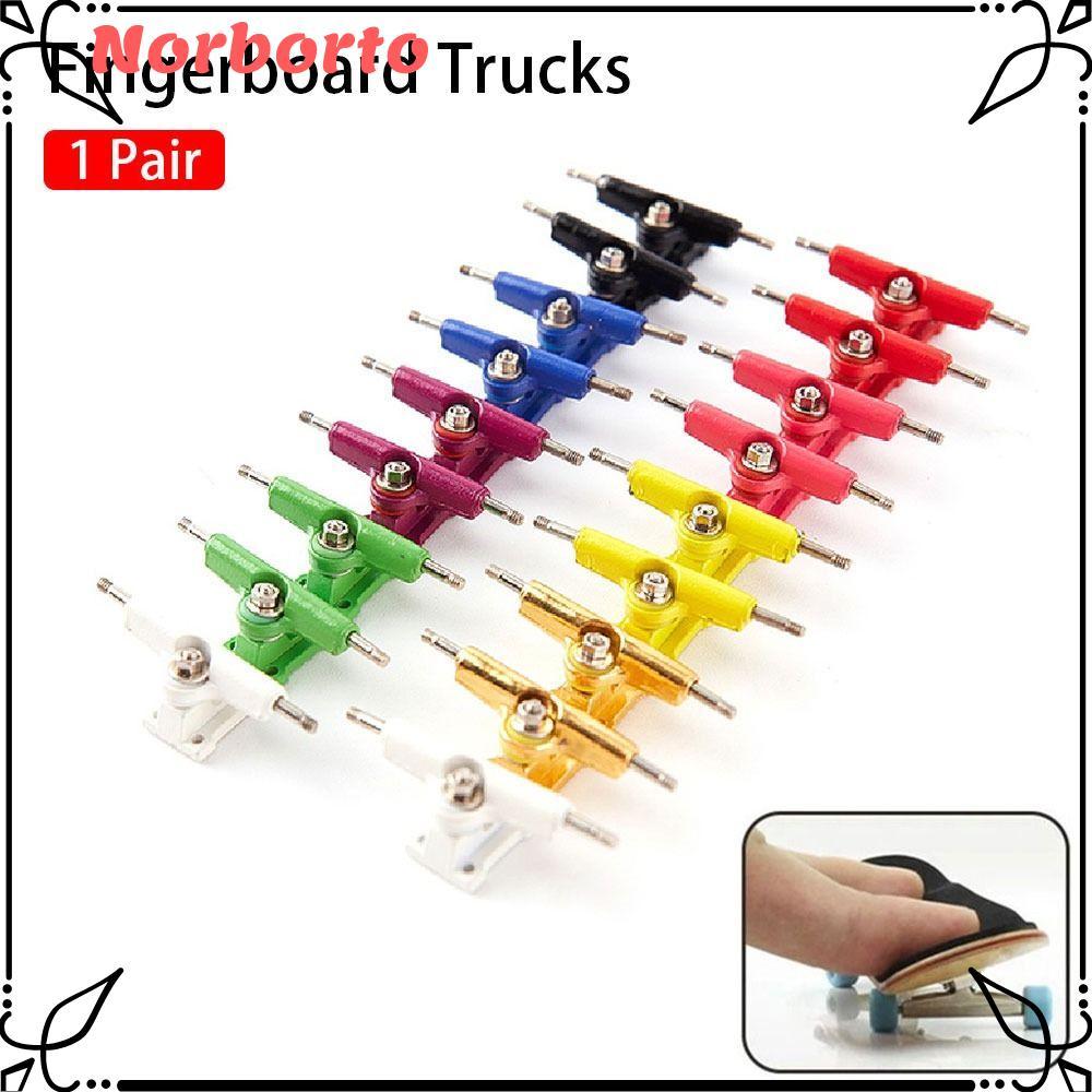 NORBORTO 1 Cặp Giá đỡ sàn chịu lực, với đai ốc Model Fingerboard Truck, Đồ chơi Sở thích Bộ sưu tập 