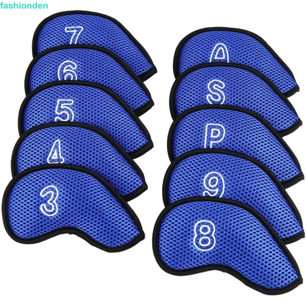 FASHIONDEN Golf Headcovers Golf Putter Covers Sports Iron pole cover 3,4,5,6,7,8,9, P, S, A Có Thiết