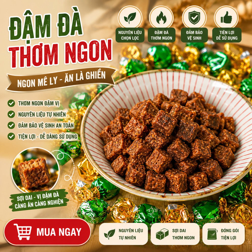 Snack Bo Vien Bo Kho Thit Bo Nhai Gion Goi Nho An Vat Dong Goi Tien Loi A51