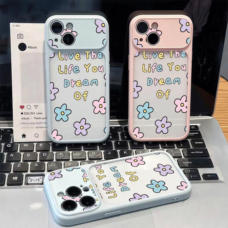 2 In 1 Shockproof Hard Case Multicolor Tiny Floral Girly Cover iPhone 17/14/15/16
