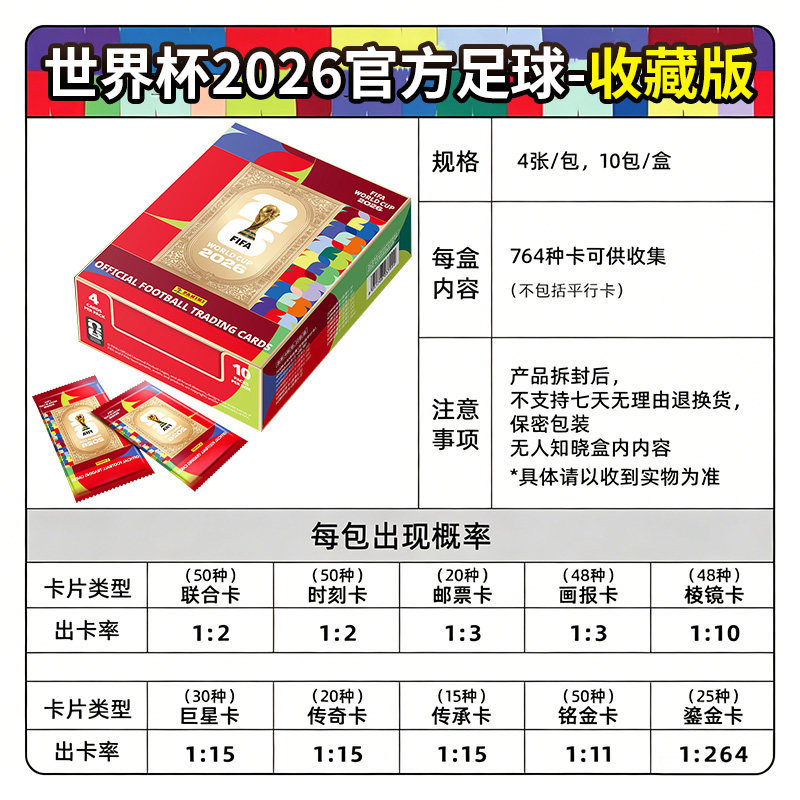 Panini 2026 Megamo Football World Cup Star Card Messinai Malmbape Card Draw Phiên bản giới hạn