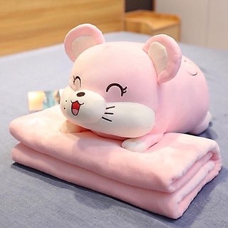 Bộ Chăn Gối Văn Phòng Heo, Chuột