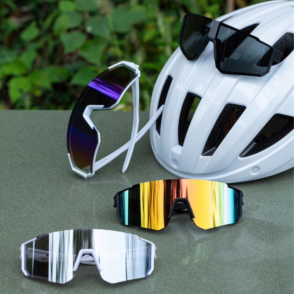 New colorful cycling glasses for men and women to protect against wind and sand y Stylish sports gog