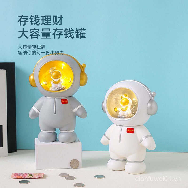 Sinh Viên Tốt Nghiệp Quà Tặng Nhỏ Hoạt Hình Spaceman Trẻ Em Heo Đất Spaceman Heo Đất Gửi Bé Trai Sin