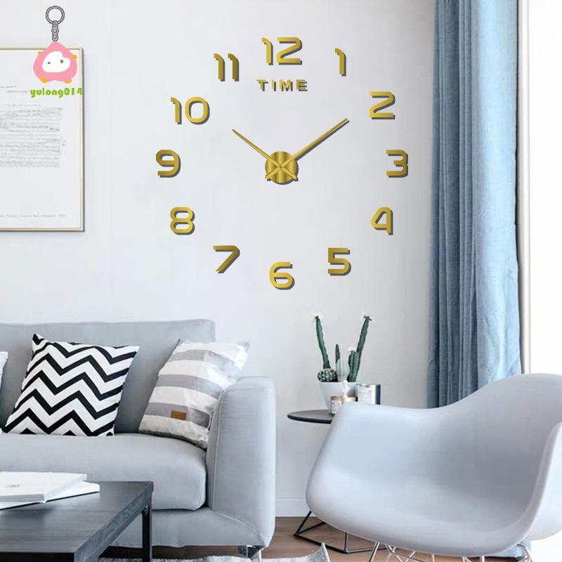 [Wonderiy] Trang Trí Phòng Ngủ Clo Lớn 2D Tường Clo Phòng Khách Sân Vườn Lớn Gương Acrylic Stier Tra