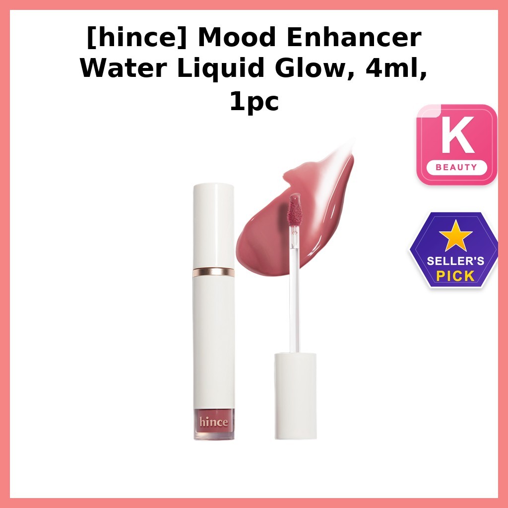 [hince] Mood Enhancer Water Liquid Glow, 4ml, 1pc / Korean Highlighter / Liquid Glow / 100% Authenti
