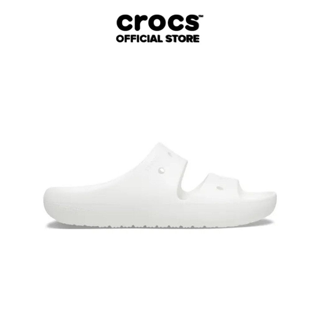 Dép Xăng Đan Unisex Crocs Classic V2 - White - 209403-100