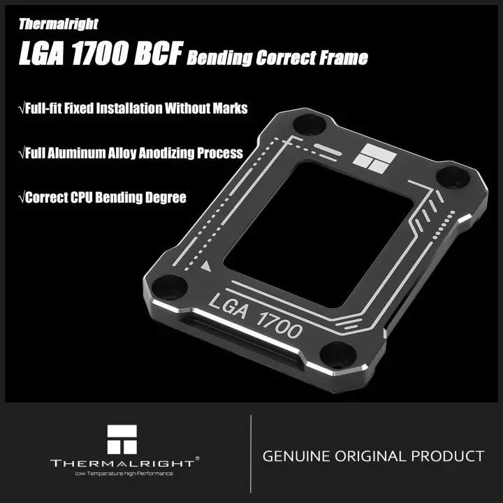 FZ Thermalright LGA1851 / 1700-BCF ĐEN LGA1851 / 1700 ILM Uốn Khung Chính Xác