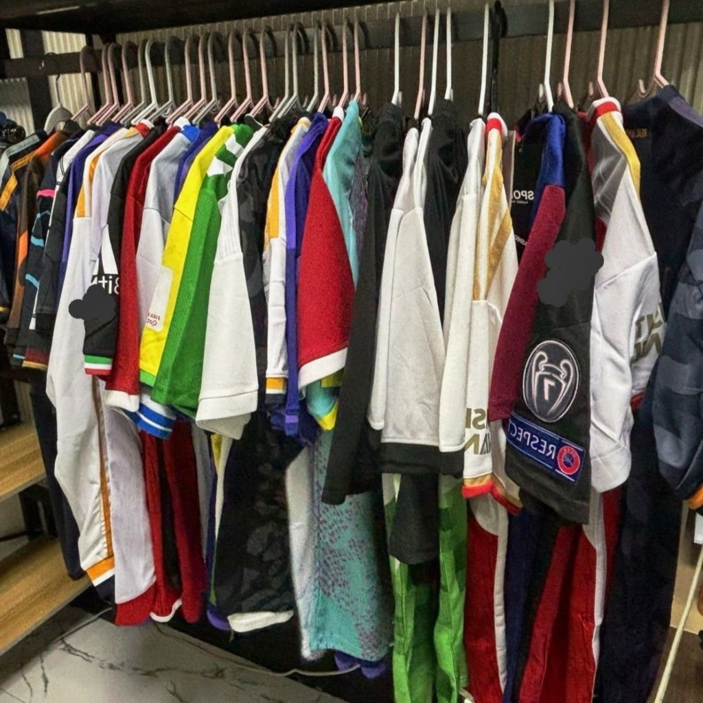 Áo bóng đá Jersey Top tay ngắn bị hỏng Kích thước xử lý bóng đá Jersey2026 World Cup Jersey